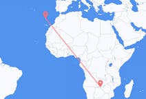 Flights from Kasane, Botswana to Funchal, Portugal