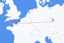 Flyreiser fra Pardubice, Tsjekkia til Saint Peter Port, Guernsey