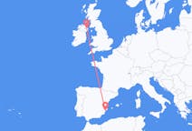出发地 西班牙出发地 阿利坎特前往北爱尔兰的贝尔法斯特的航班