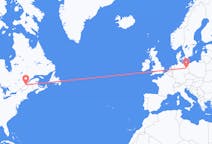 Flyreiser fra Québec, Canada til Berlin, Tyskland