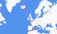 เที่ยวบิน จาก แอลเจียร์, แอลจีเรีย ไปยัง อคูเรย์รี่, ไอซ์แลนด์