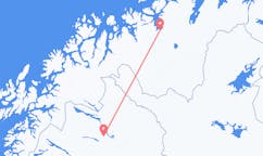 Loty z miasta Alta do miasta Kiruna
