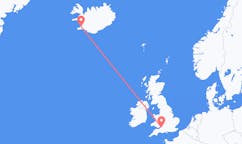 Flyg från Reykjavík, Island till Bristol, England