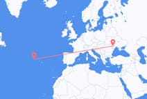 Flights from Corvo Island, Portugal to Chișinău, Moldova
