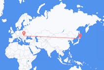 Flights from Kushiro, Japan to Cluj-Napoca, Romania