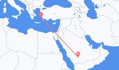 Flights from Wadi ad-Dawasir, Saudi Arabia to Leros, Greece