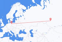 Flights from Tomsk, Russia to Szczecin, Poland