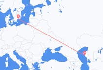 Flights from Aktau, Kazakhstan to Ronneby, Sweden