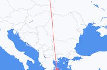 Vluchten van Rzeszów, Polen naar Athene, Griekenland