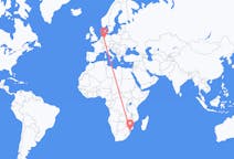 Flyreiser fra Maputo, Mosambik til Münster, Tyskland