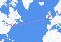 Flights from New York City, the United States to Cardiff, Wales