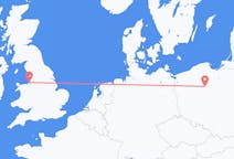 Flüge von Liverpool, England nach Bromberg, Polen