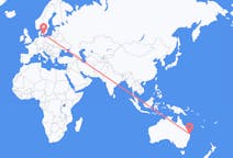 Flyreiser fra Brisbane, Australia til Malmö, Sverige