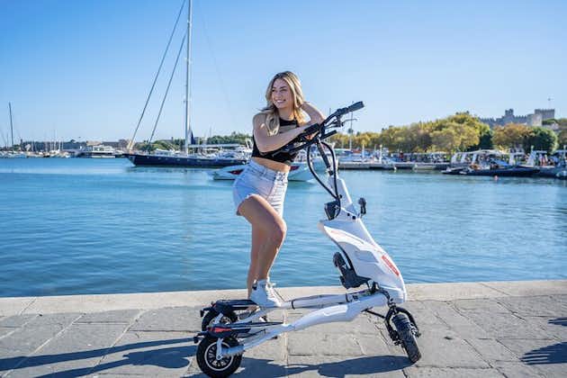 Explore the Medieval city of Rhodes on scooters - 2 hours
