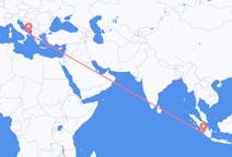 Flyg från Bengkulu, Indonesien till Brindisi, Italien