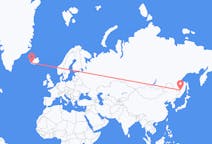 Flyg från Chabarovsk till Reykjavik