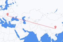 Flyrejser fra Chongqing til Debrecen