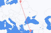 Vols de Kaunas pour Larnaca