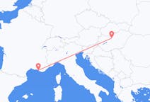 Flyrejser fra Budapest, Ungarn til Marseille, Frankrig