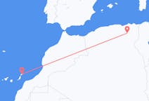 Flyreiser fra Batna, Algerie til Lanzarote, Spania