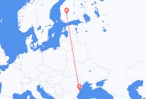 Voos de Constança, Romênia para Tampere, Finlândia