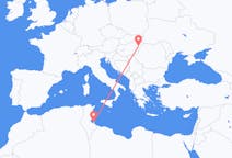 Loty z Dżerba w Tunezji do Debreczyna na Węgrzech