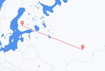 出发地 俄罗斯乌法目的地 芬兰坦佩雷的航班