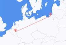 Vols depuis la ville de Kaliningrad vers la ville de Liège