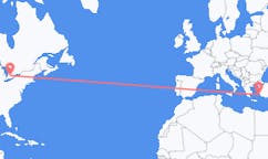 出发地 加拿大出发地 滑鐵盧目的地 希腊萊羅斯島的航班
