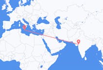 出发地 印度出发地 巴罗达目的地 马耳他瓦莱塔的航班