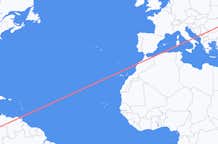 Flyreiser fra Bogotá, Colombia til Odessa, Ukraina