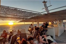 Rhodes Sunset Cruise - Dinner with Live Music set