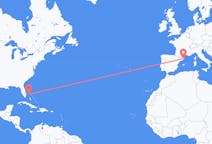 Flyreiser fra Freeport, Bahamas til Girona, Spania