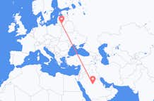Flights from Al-Qassim Region to Kaunas