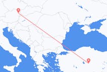 Flyreiser fra Nevsehir, Tyrkia til Vienna, Østerrike