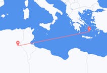 Flights from El Oued to Santorini