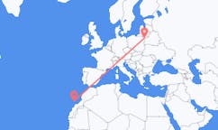 Flights from Grodno, Belarus to Lanzarote, Spain