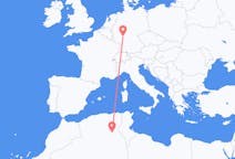 Flyreiser fra Touggourt, Algerie til Frankfurt, Tyskland