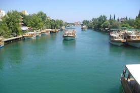 Manavgat Bazaar Boat Trip Lunch and Soft Drink Included from Side