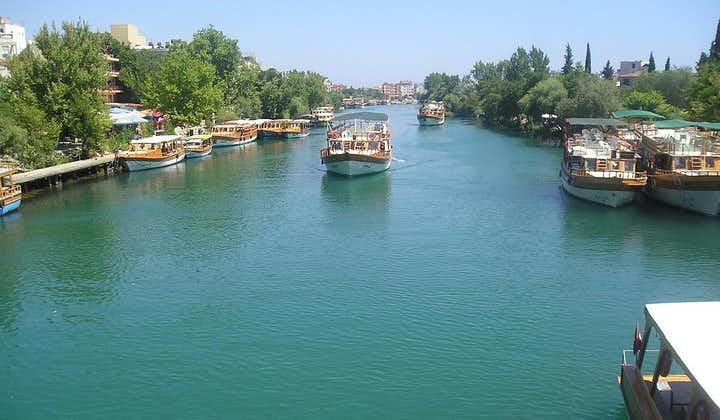 Manavgat Bazaar Boat Trip Lunch and Soft Drink Included from Side