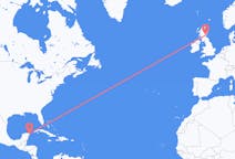 Flug frá Cancún, Mexíkó til Dundee, Skotlandi
