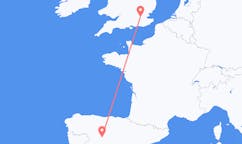 Flights from Valladolid, Spain to London, England