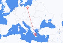 Vluchten uit Poznań, Polen naar Chania, Griekenland