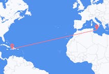 Flyrejser fra Port-au-Prince, Haiti til Malta, Malta