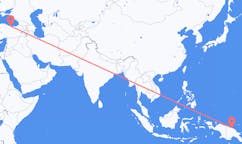 Flyreiser fra Wewak, Papua Ny-Guinea til Ordu, Tyrkia
