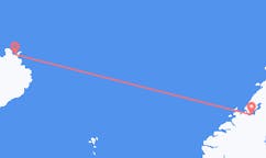 出发地 冰岛出发地 索斯霍恩目的地 挪威特隆赫姆的航班