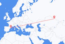 Flights from Pavlodar, Kazakhstan to Barcelona, Spain