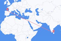 Flights from Sigiriya to Santander