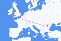 Flights from Newquay, England to Bucharest, Romania