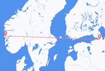 Flyg från Sankt Petersburg, Ryssland till Bergen, Norge